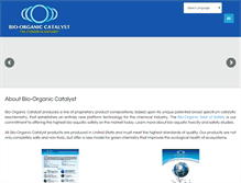 Tablet Screenshot of bio-organic.com